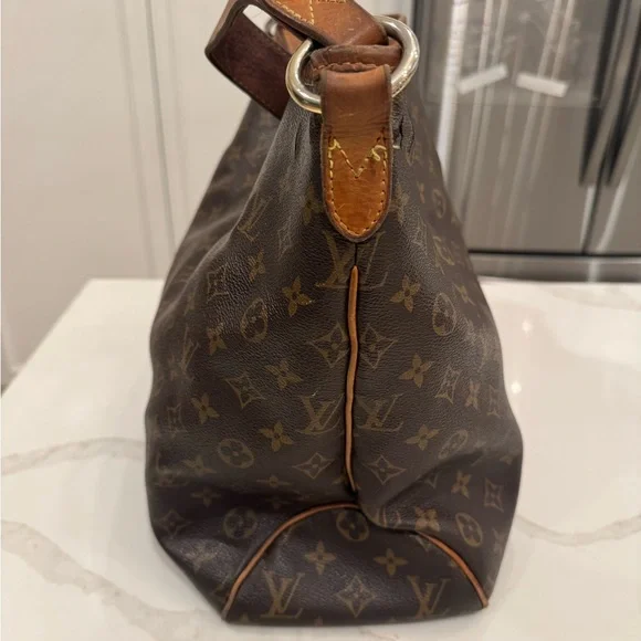 Louis Vuitton Large Delightful PM Brown Monogram Hobo Bag - Picture 6 of 14